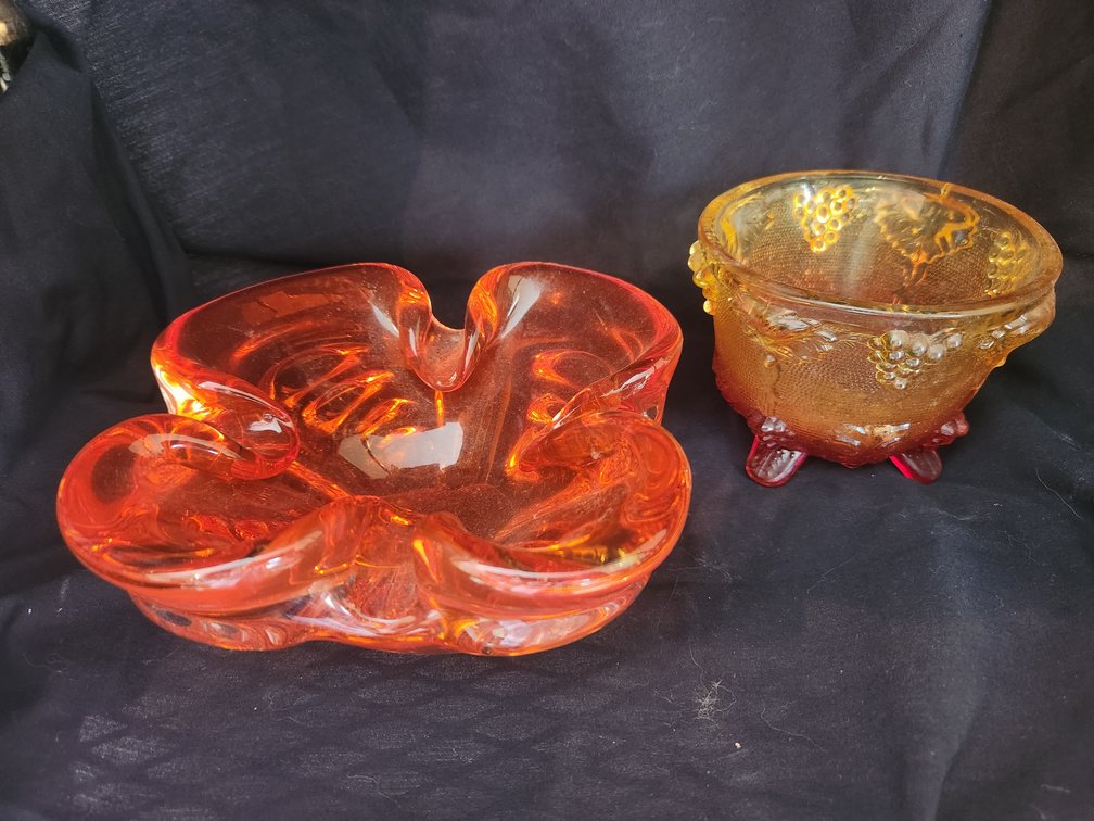 Orange Glassware