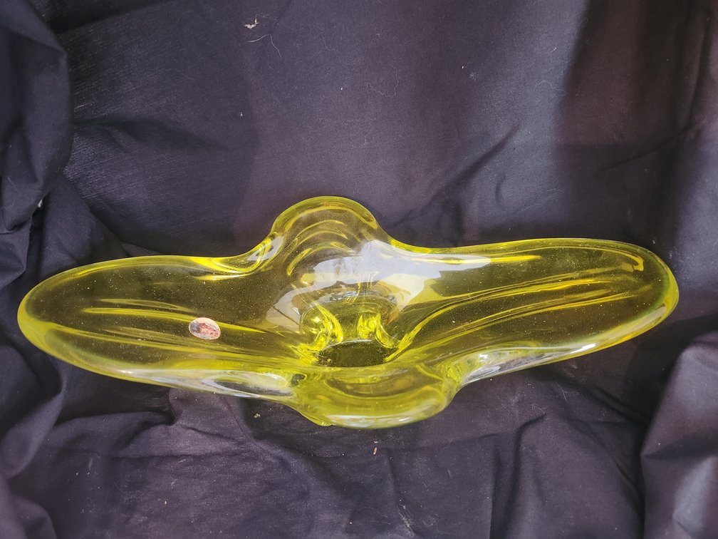 Blown Glass Dish