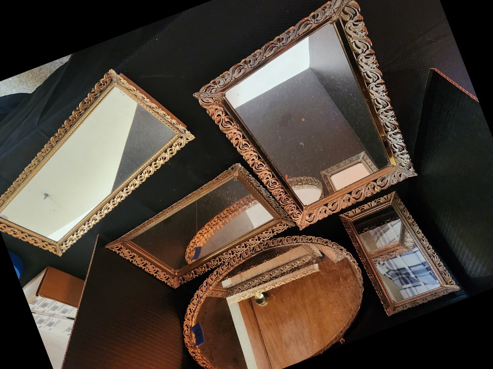 Mirrored Trays
