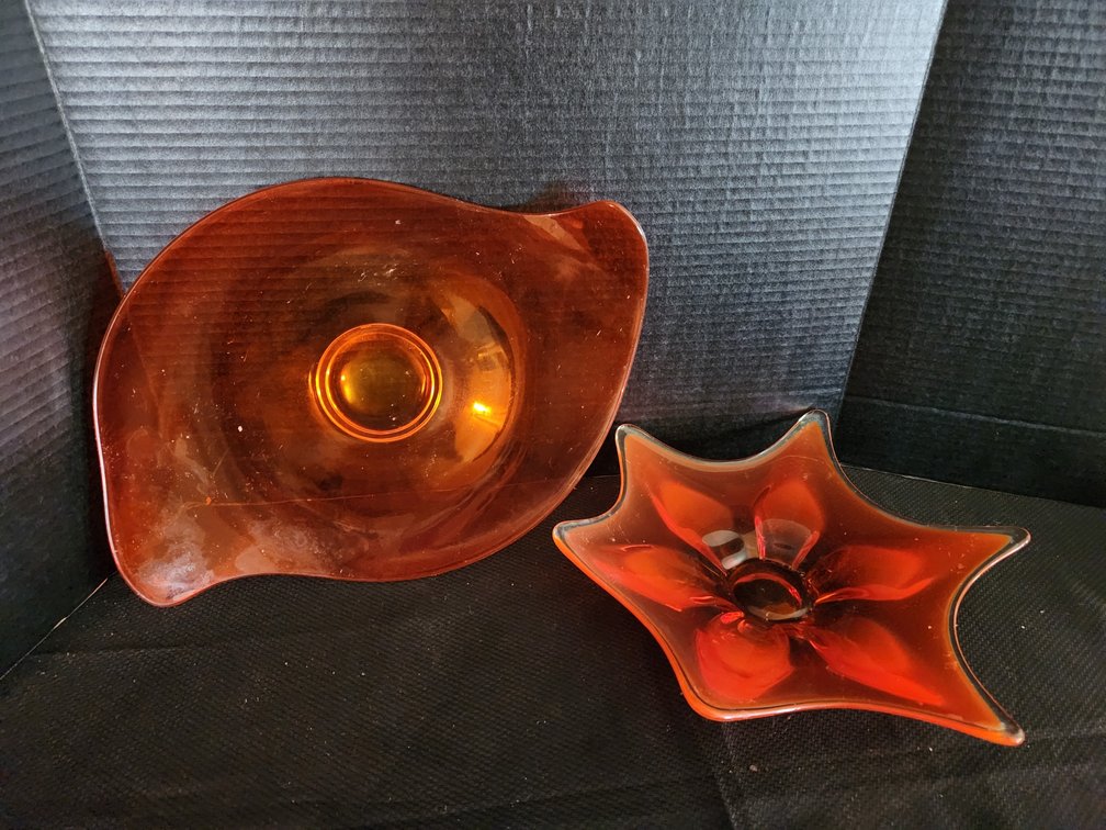 Orange Glassware