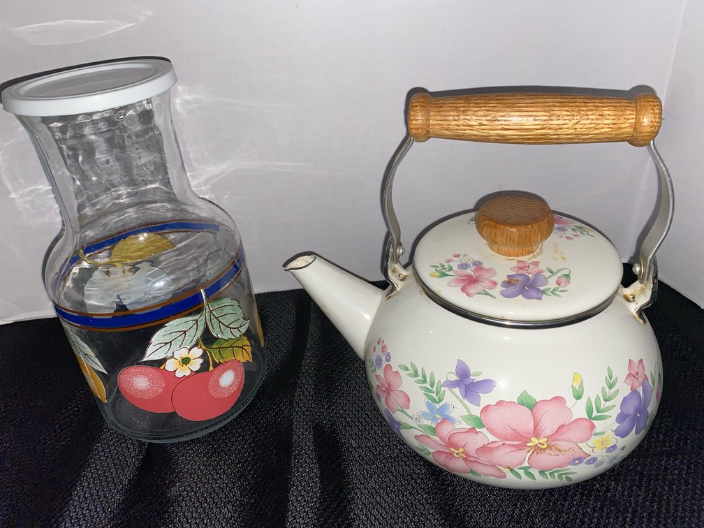 Pitchers and Teapot