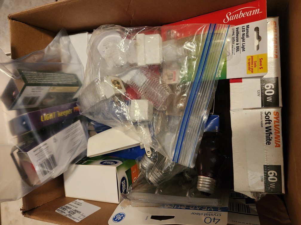 Box of Light Bulbs