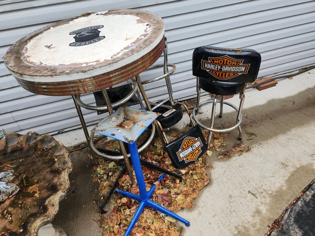 High Top Table and Chairs