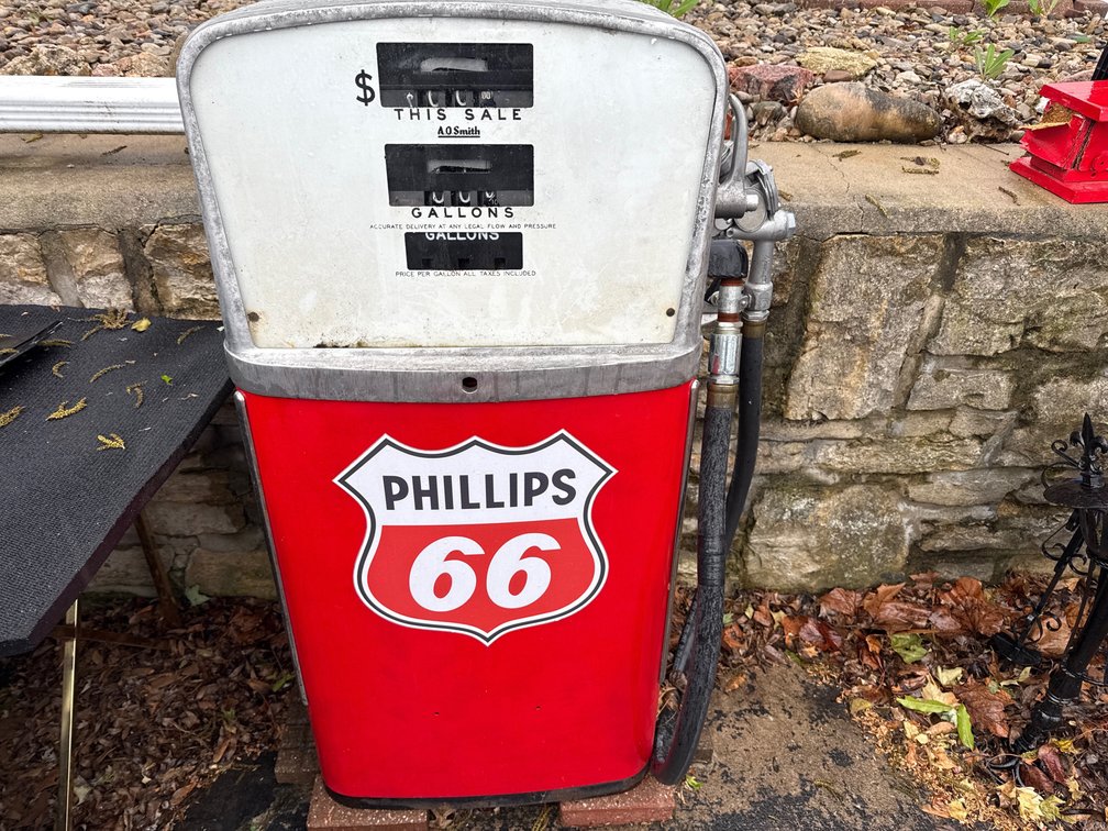 Phillips 66 Gas Pump