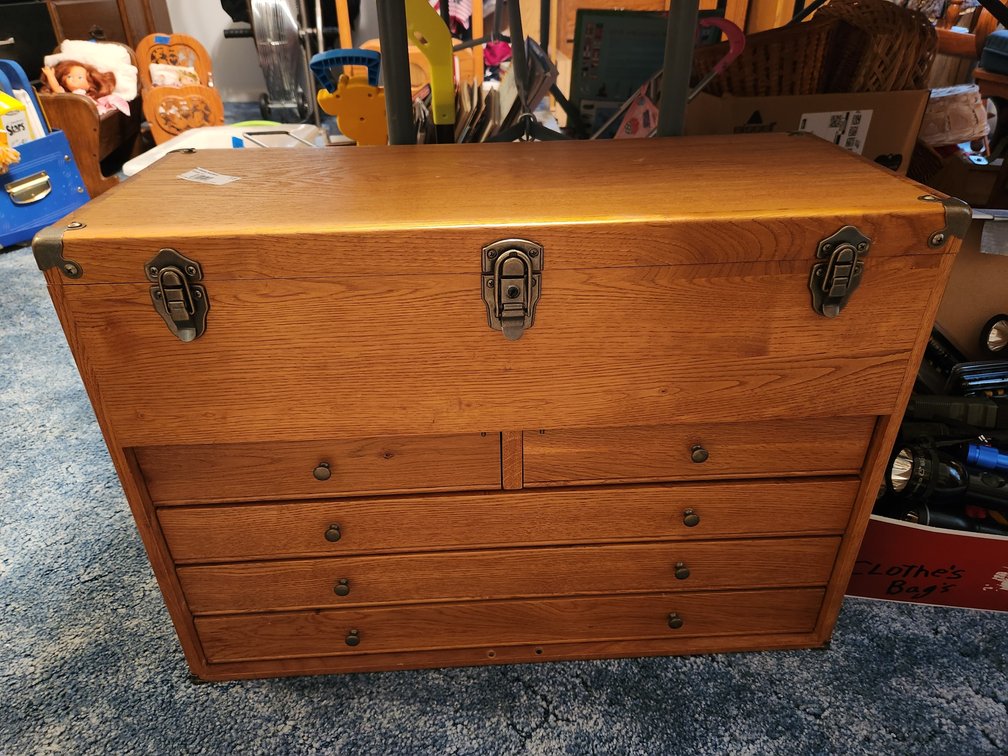 Wood Tool Chest