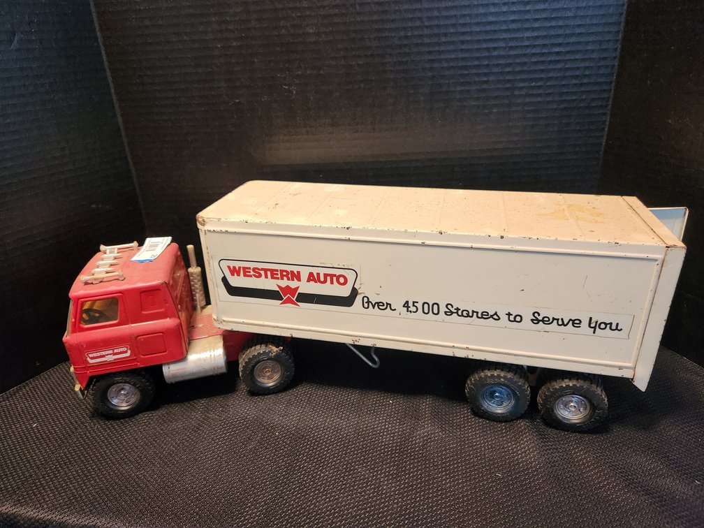 Western Auto Metal Semi Truck
