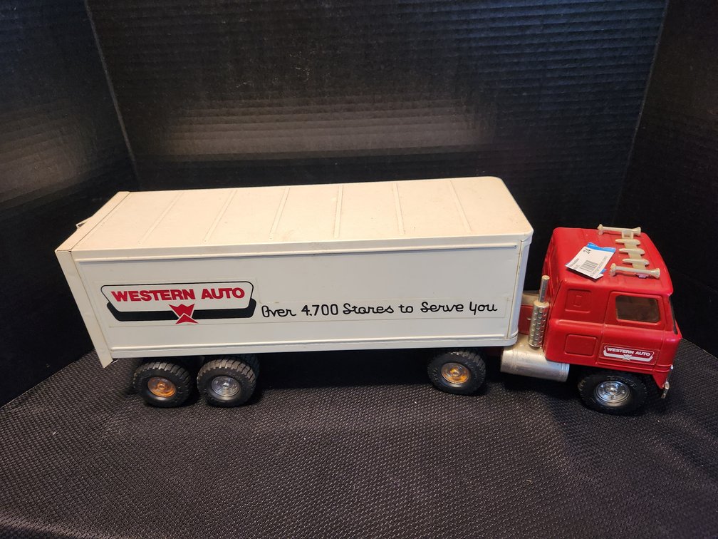 Western Auto Metal Semi Truck