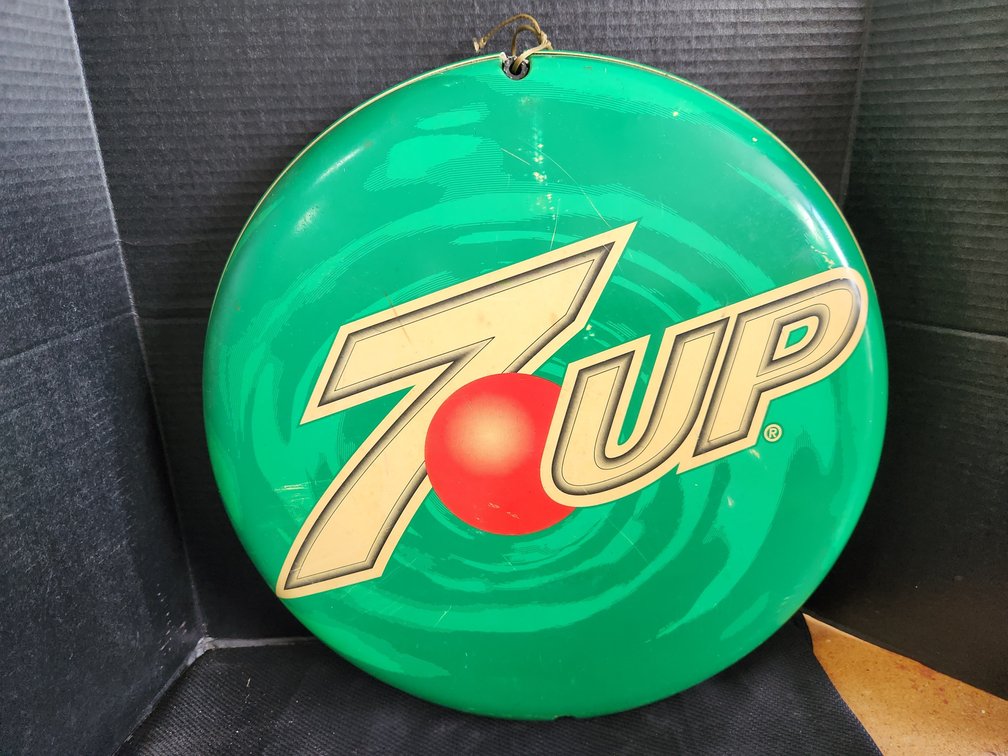 Vintage 7-Up Sign