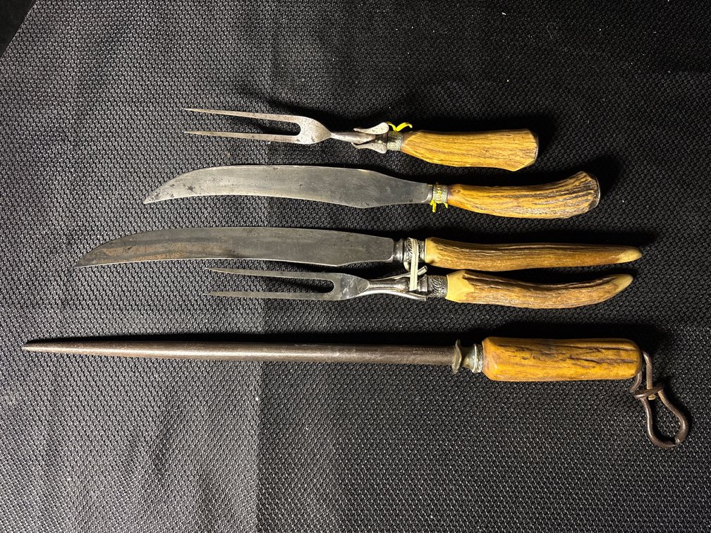 2 Knife + Fork Sets 