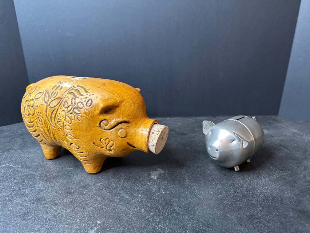 Vintage Ceramic Piggy Bank