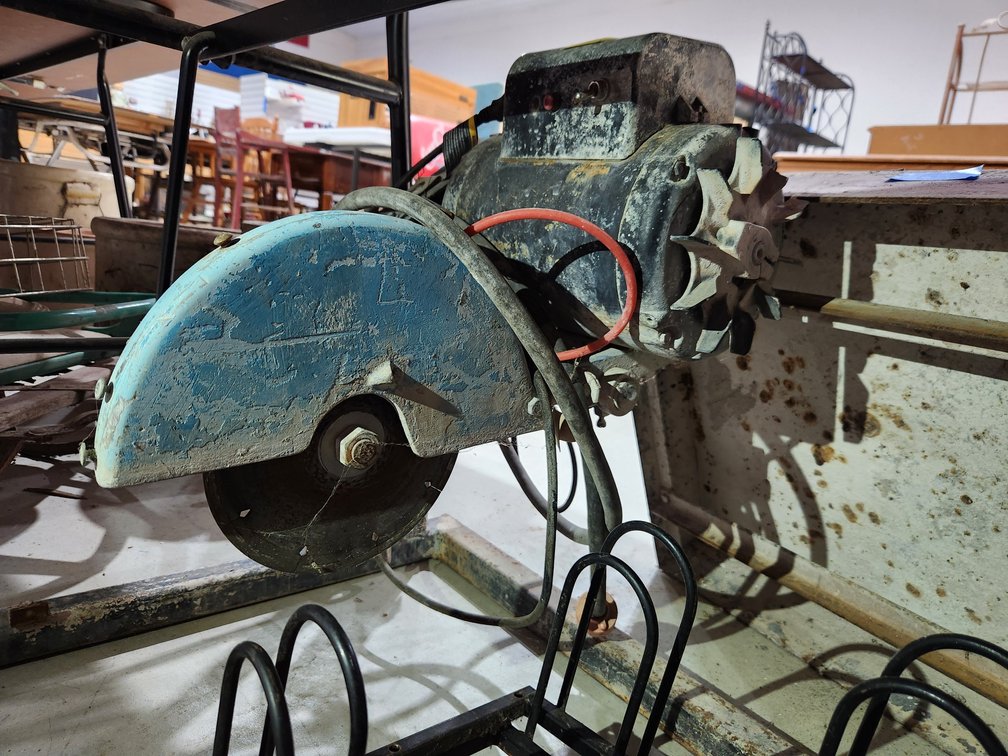 Roll Racks and Target Wet saw