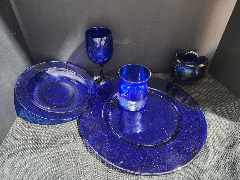 Cobalt Blue Glass