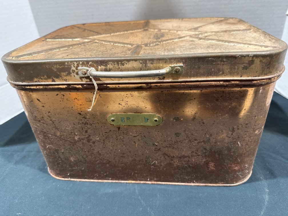 Metal Bread Box
