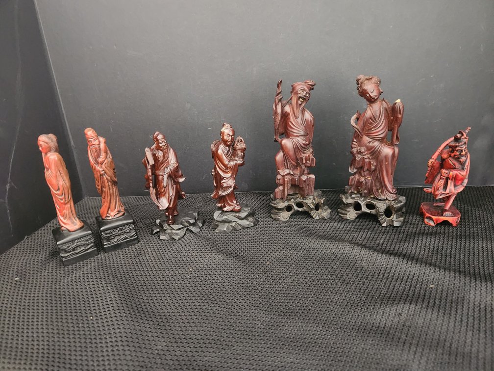 Carved Wood Figurines