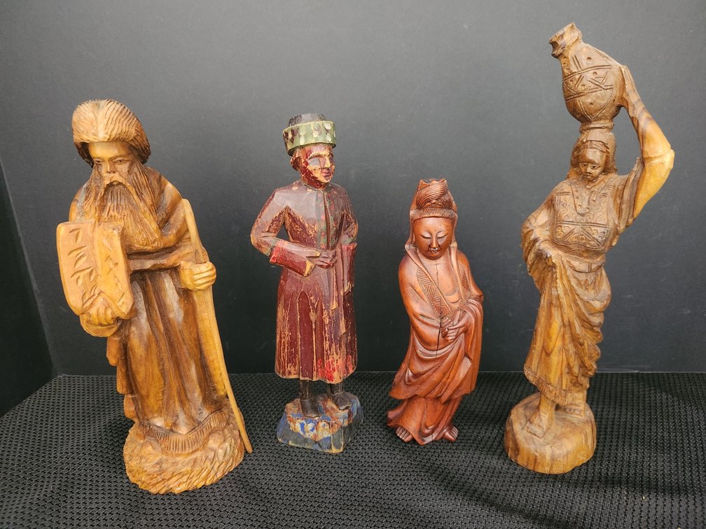 Carved Wood Figurines