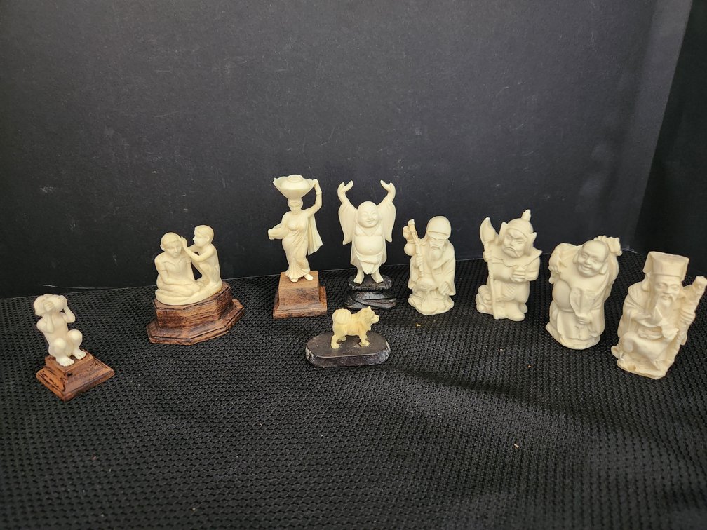 Ivory and Bone Figurines