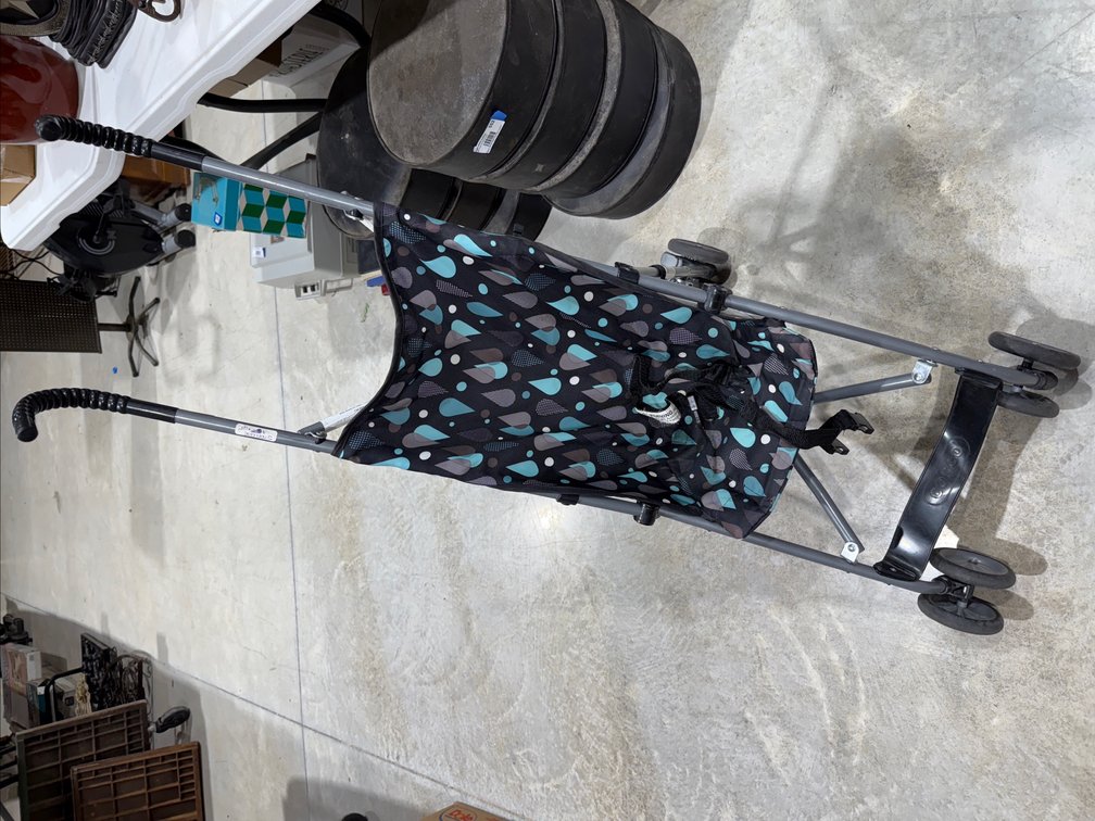 Crib Mattress and Umbrella Stroller