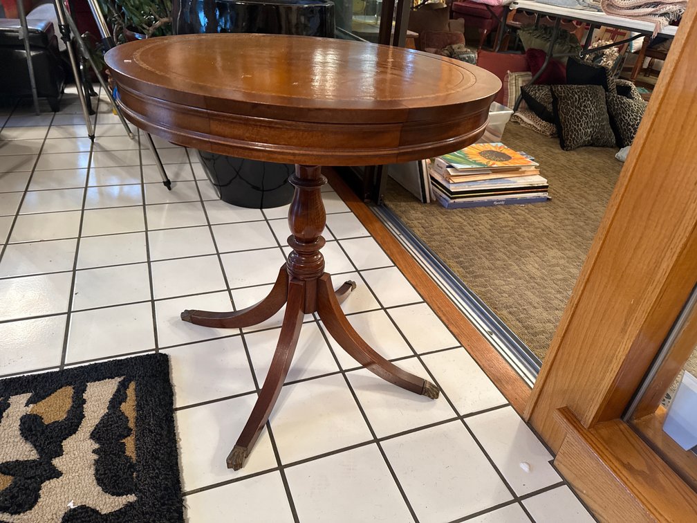 Duncan Phyfe Style Drum Table