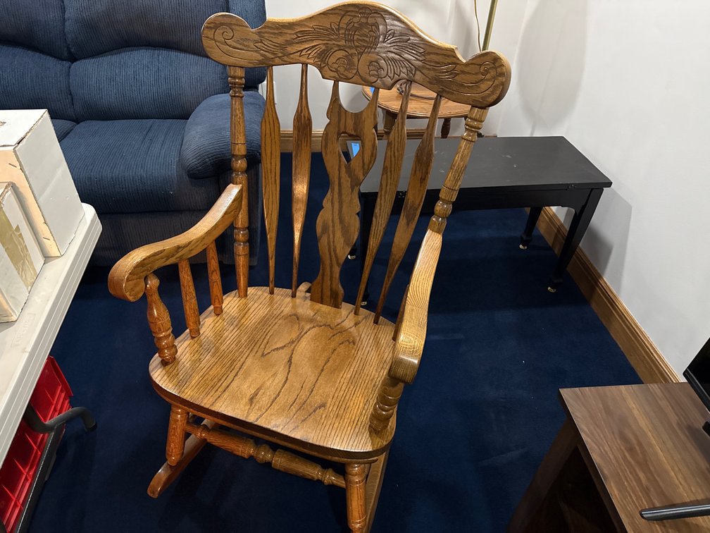 Wooden Rocking Chair
