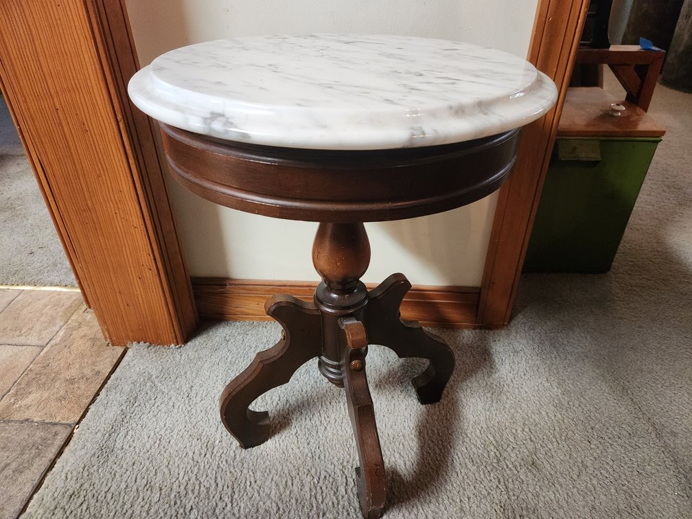 Small Marble Top Table