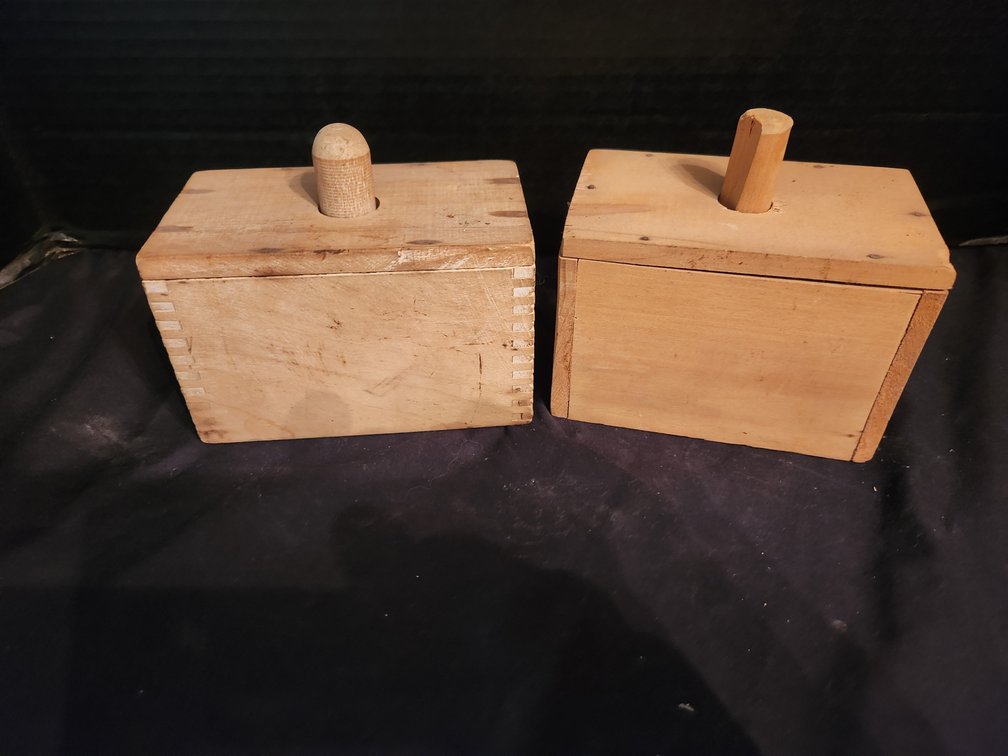 Wooden Butter Presses