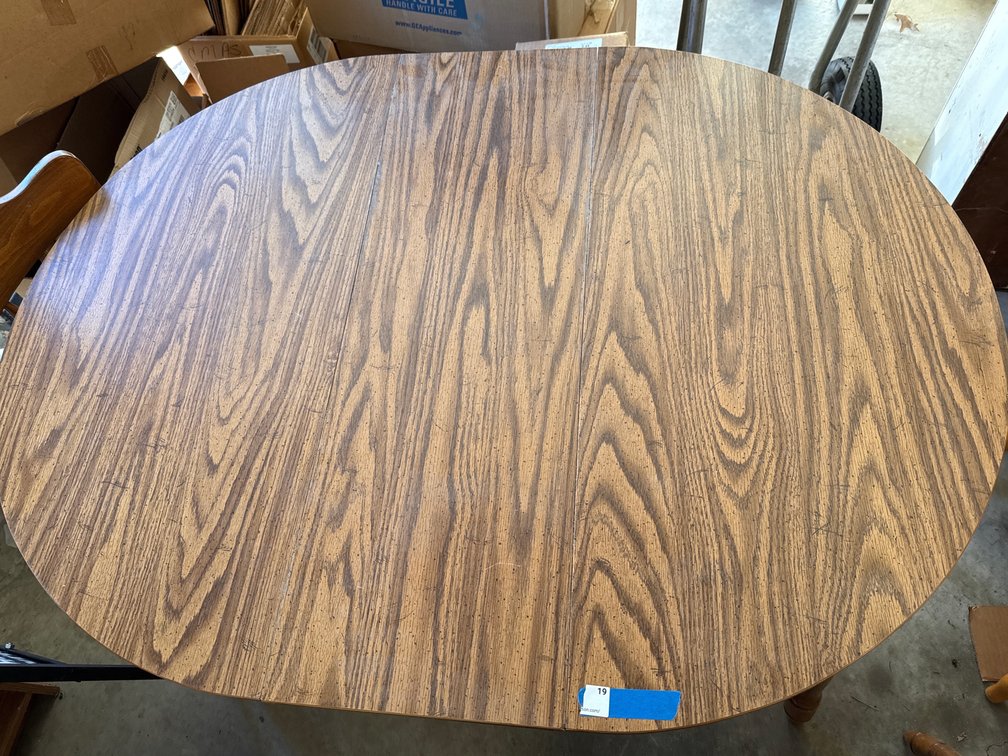 Kitchen table and chairs.