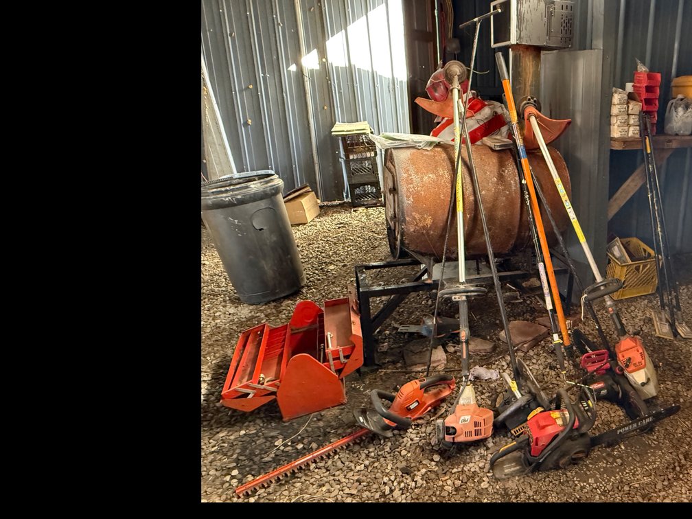 Outdoor Power Equipment  and Barrel Wood Stove Stihl and more