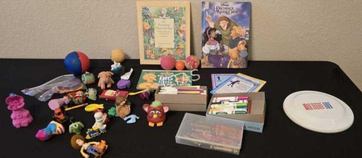 Kid's Toys, Books, Colors & Markers