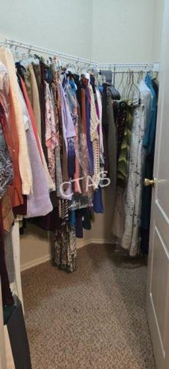 Clothing in Closet - Mostly Chico's Brand