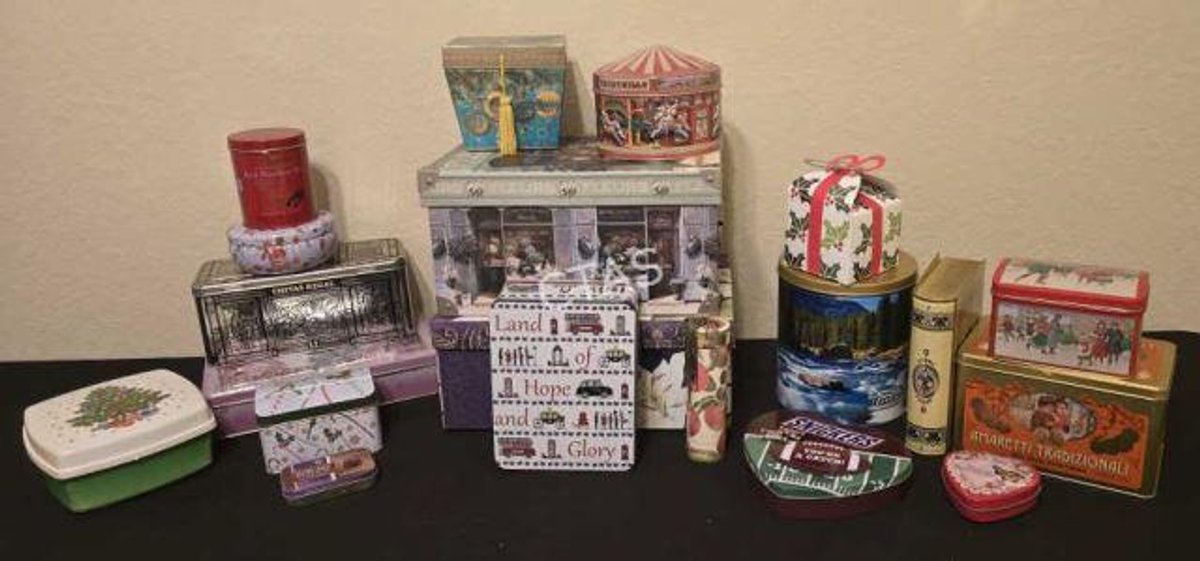Decorative Tins & Boxes