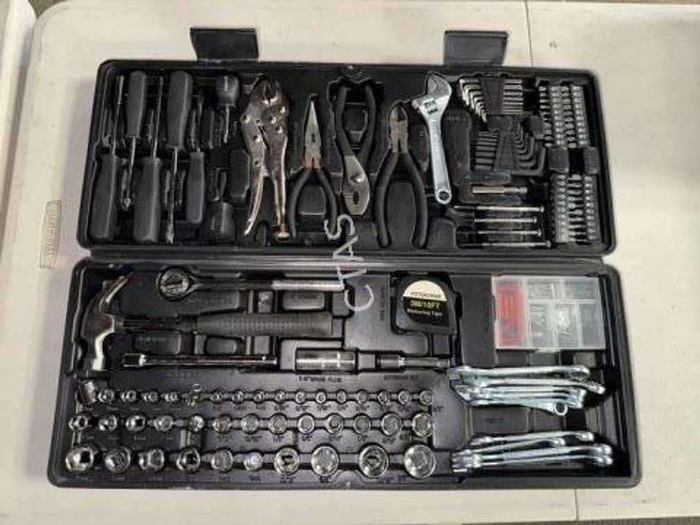 Pittsburg Tool Set w/ Case; Approx 130 Pieces