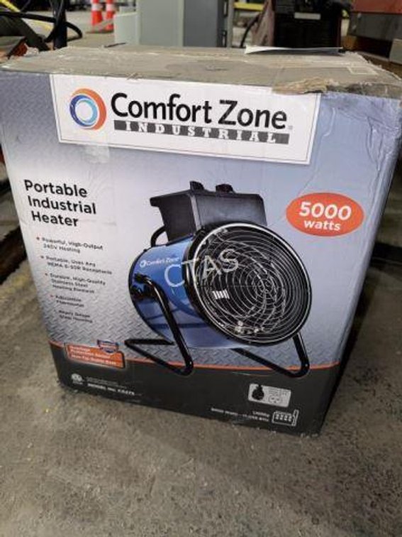 Comfort Zone Industrial Portable Heater