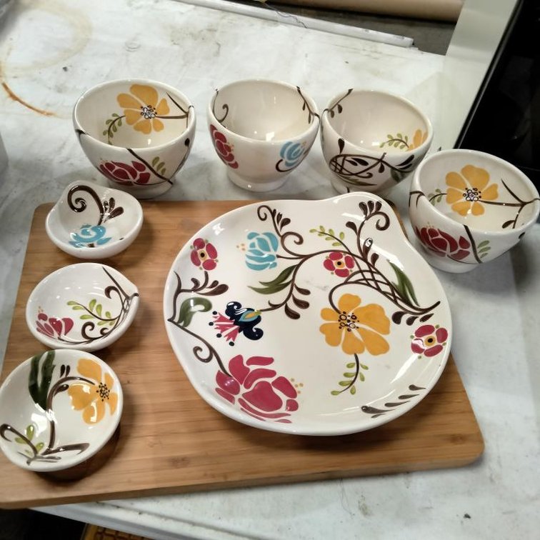 Vida Eva Mendes Jardine Serving Pieces