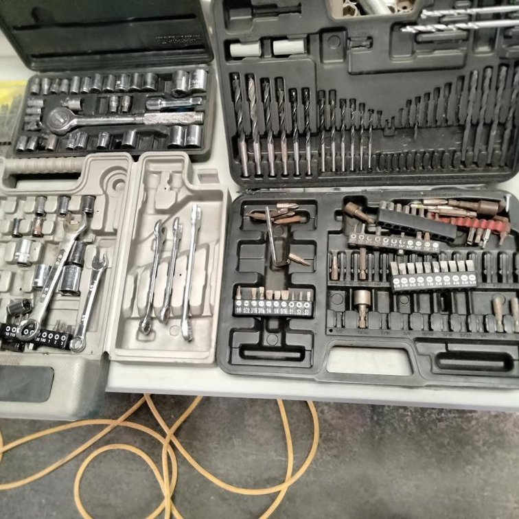 Allied & Black / Decker Sockets & Drill Bit Sets