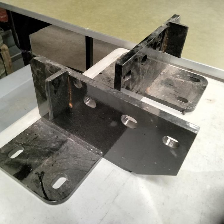 Ranch Hand FBD191BKLR Bumper Brackets