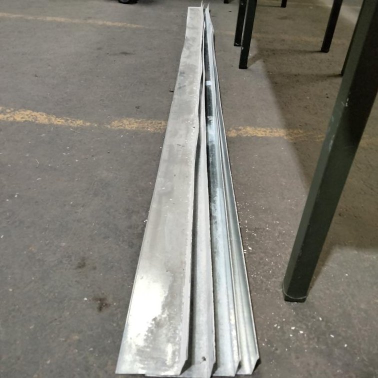 (4) Galvalume Roofing Trim - Approx: 10'