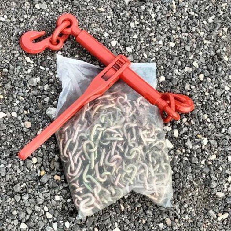 Ratchet Load Binder with Zinc Plated Chain