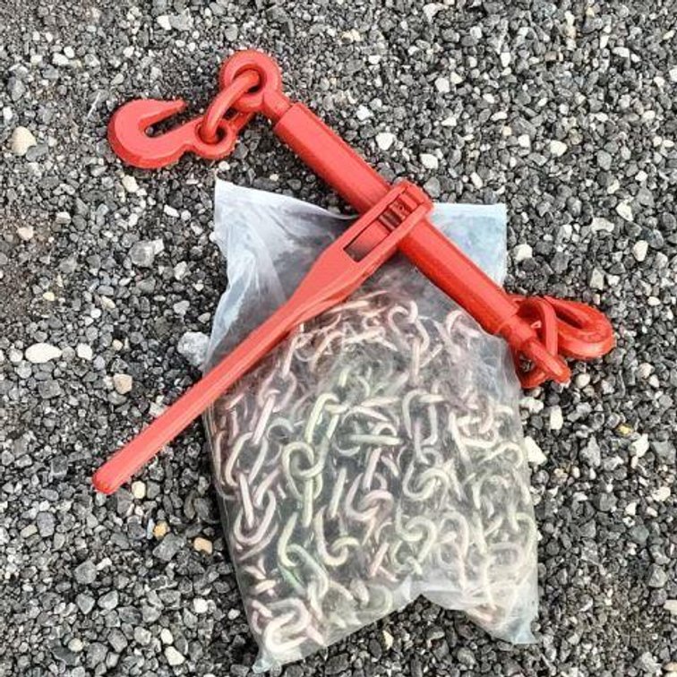 Ratchet Load Binder with Zinc Plated Chain