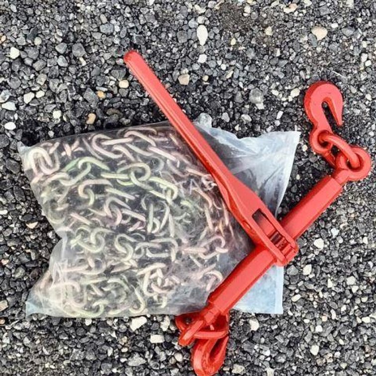 Ratchet Load Binder with Zinc Plated Chain