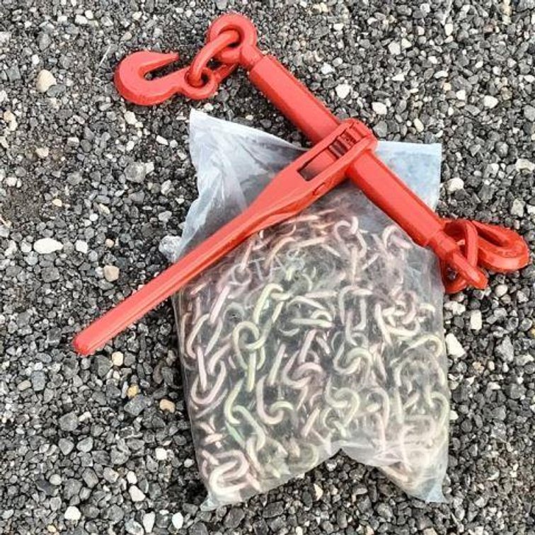 Ratchet Load Binder with Zinc Plated Chain