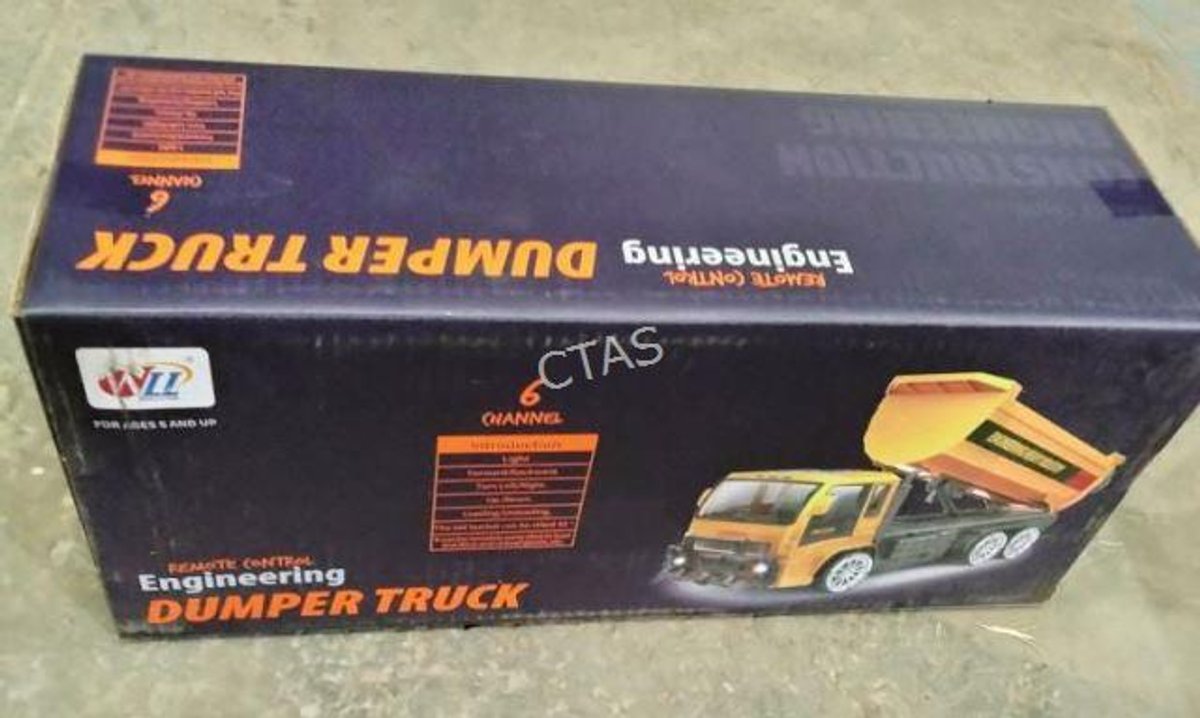 Remote Control Engineering Dumper Truck Toy