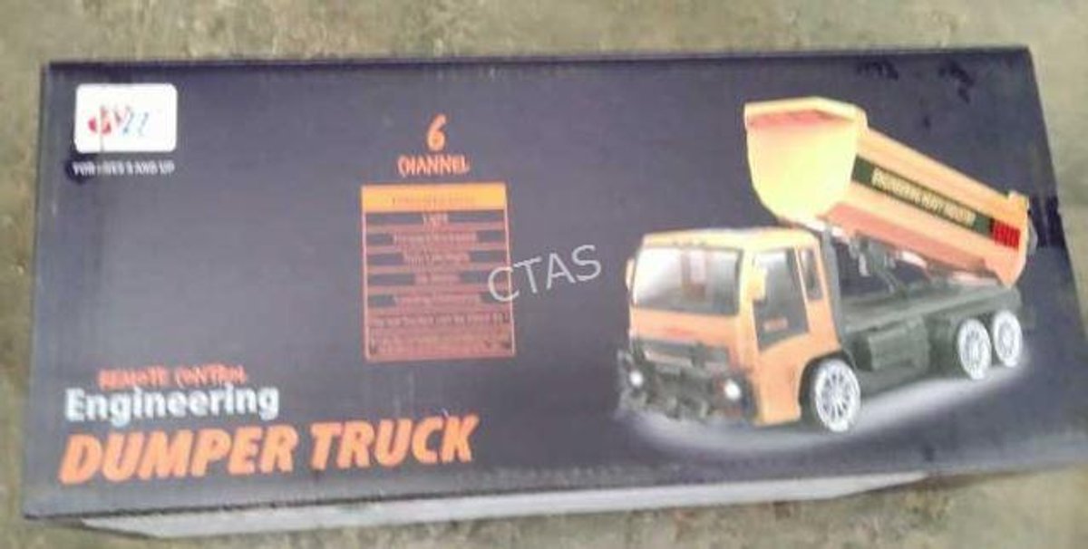 Remote Control Engineering Dumper Truck Toy
