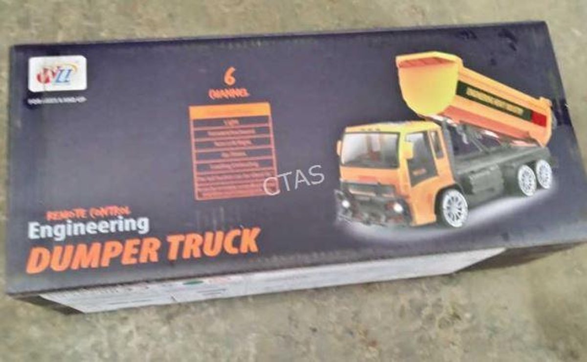 Remote Control Engineering Dumper Truck Toy