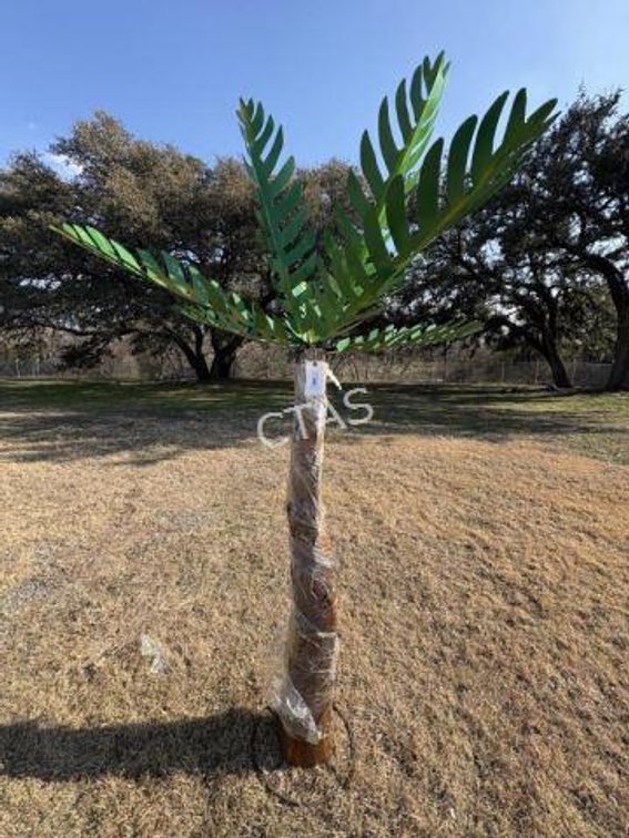 Metal Art Large Palm Tree
