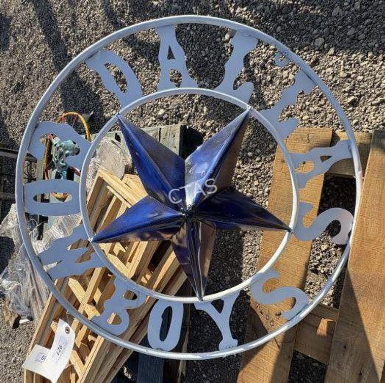 Metal Art Dallas Cowboys Sign
