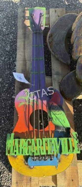 Metal Art Margaritaville Guitar