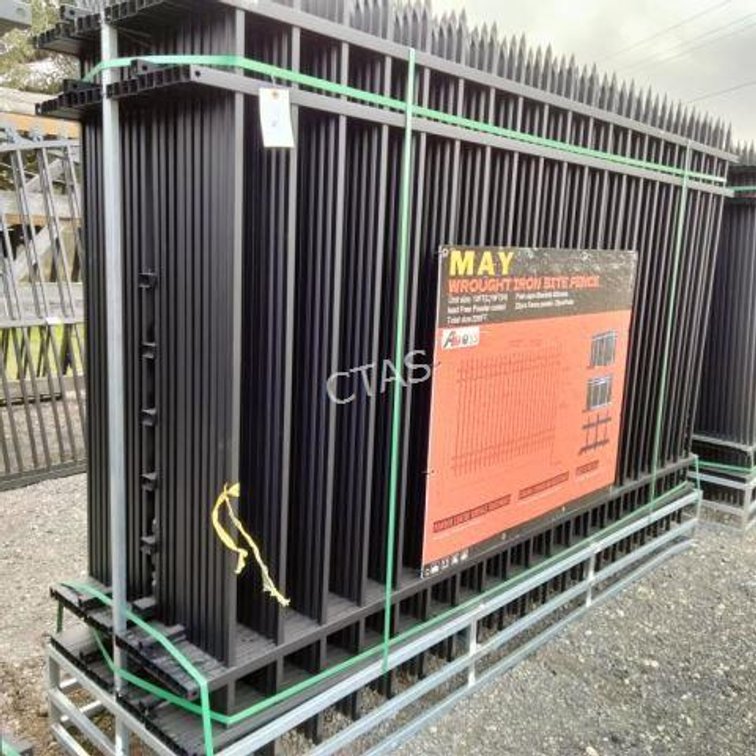 Wrought Iron Site Fence (ABOSS)