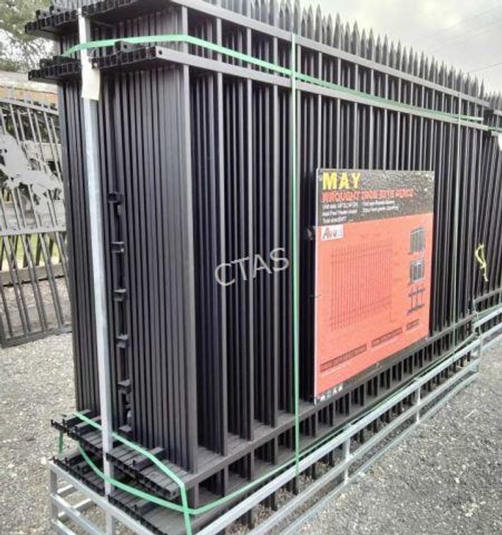 Wrought Iron Site Fence (ABOSS)