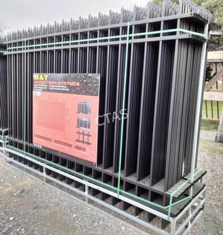 Wrought Iron Site Fence (ABOSS)