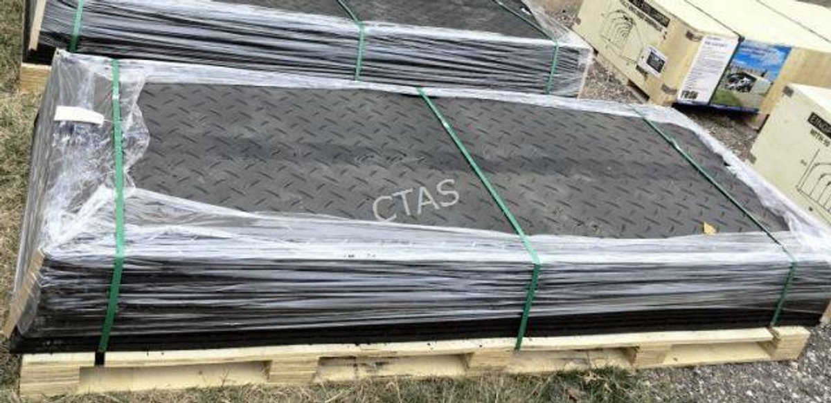 (15) Ground Protection Mats - 41"x8'